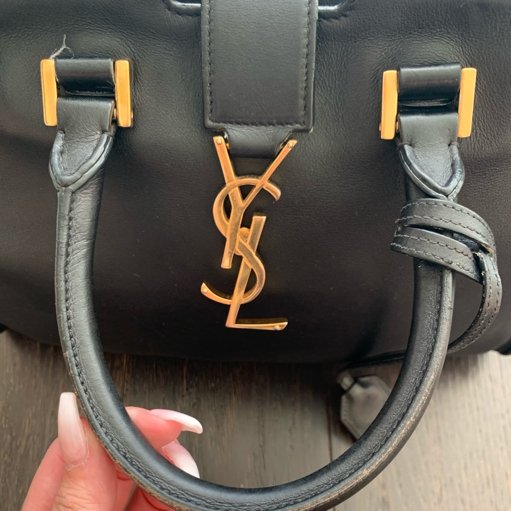 YSL small cabas - black/gold - Picture 3 of 7